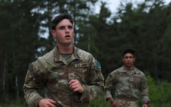 V Corps Best Squad Competition Combat Fitness Test