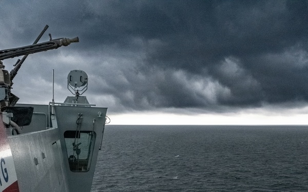 Danish Task Group Steaming Through The Baltic Sea During BALTOPS 2026
