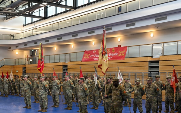 41st FAB Change of Command