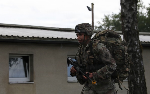V Corps Best Squad Competition 12-mile ruck