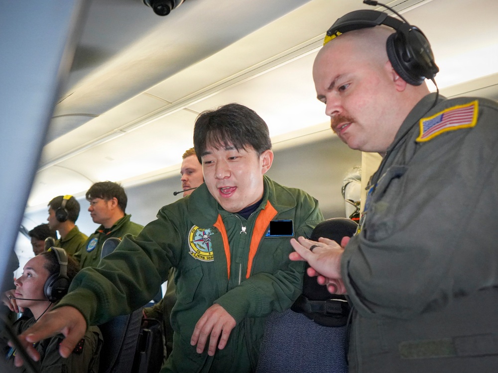 U.S. &amp; Japan Conduct Joint Exercise Onboard P-8A Poseidon