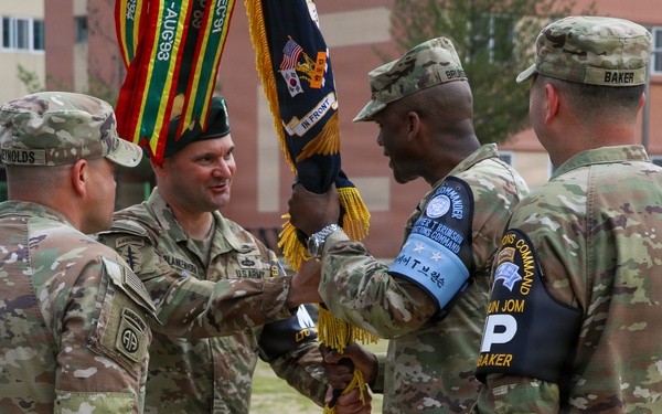 United Nations Command Security Battalian Change of Command 2026