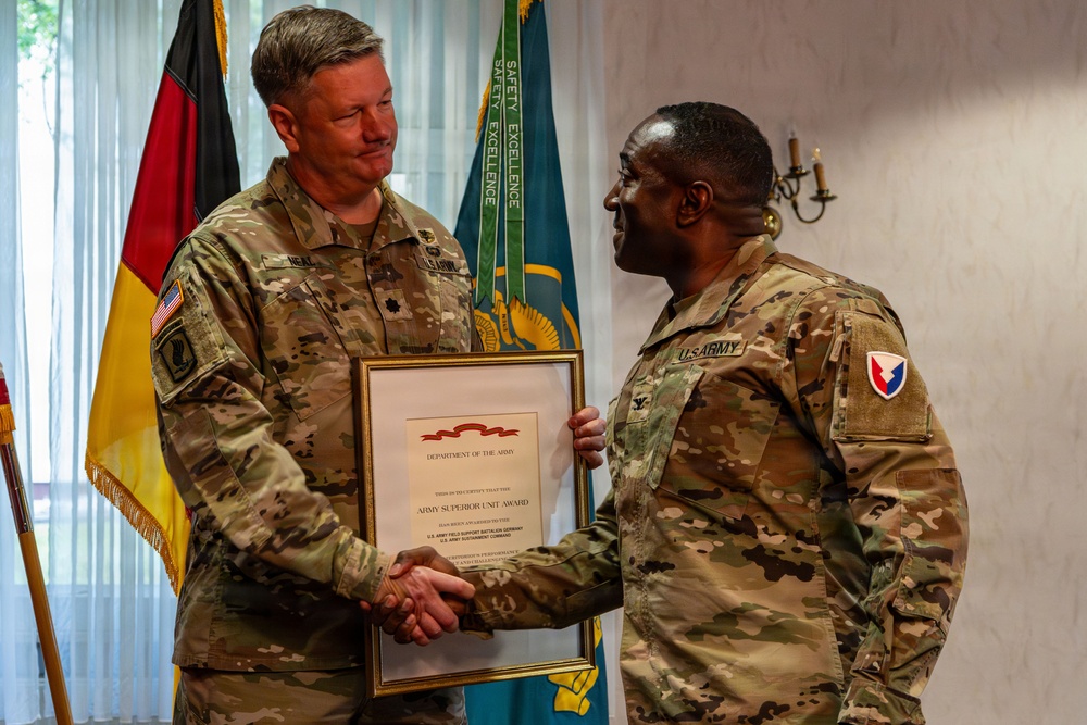 AFSBn-Germany Change Of Command