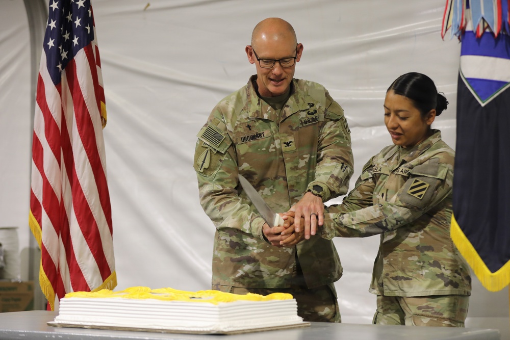 Dogface Soldiers celebrate Army Birthday