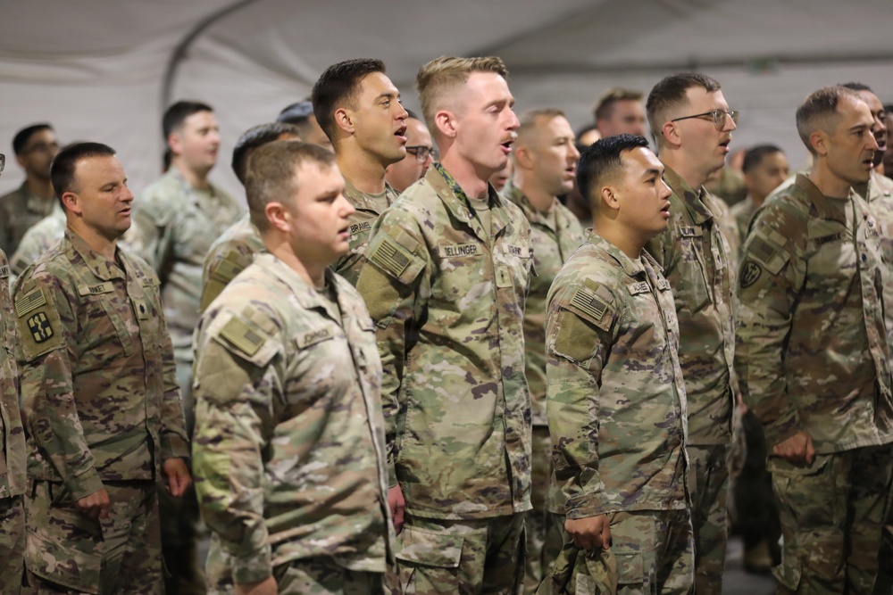 Dogface Soldiers celebrate Army Birthday