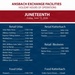 Ansbach Exchange Juneteenth hours
