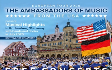 Ambassadors of Music flyer July 2026