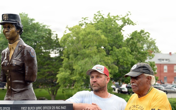 Fort Leavenworth upgrades 6888th Postal Battalion monument