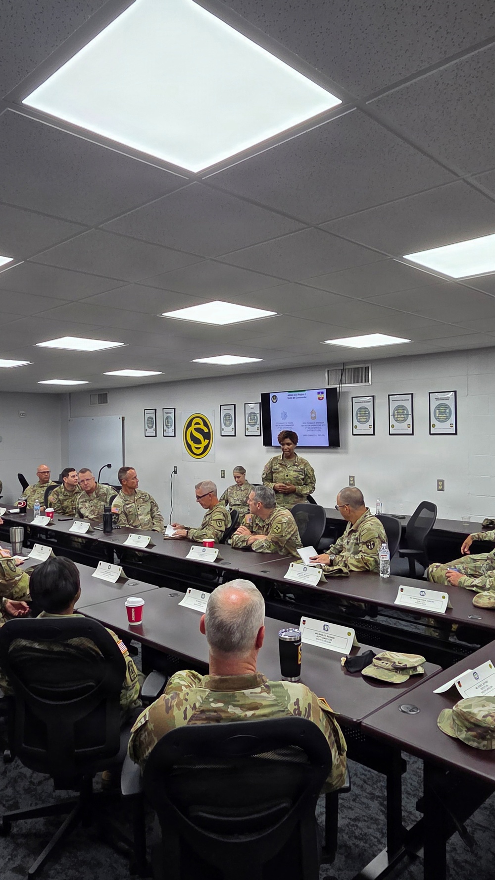 218th Regimental Training Battalion hosts OCS VIP Day