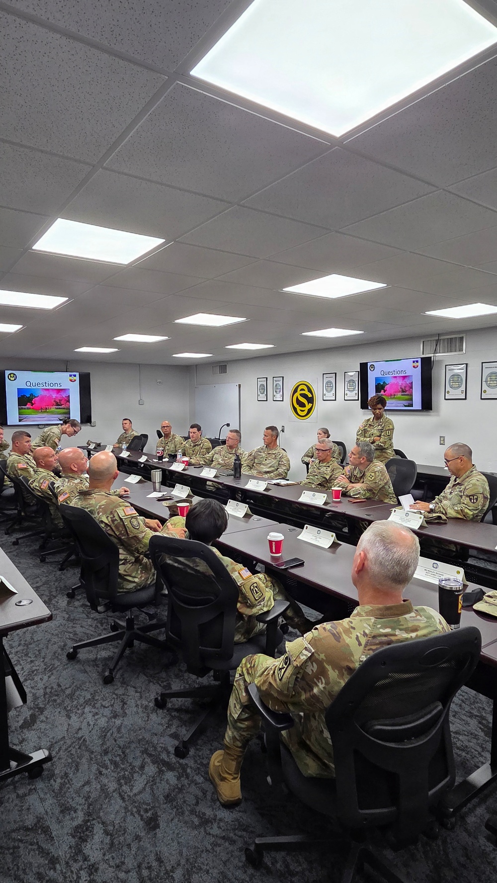 218th Regimental Training Battalion hosts OCS VIP Day