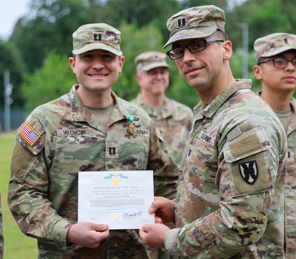 21st Special Troops Battalion Award Ceremony