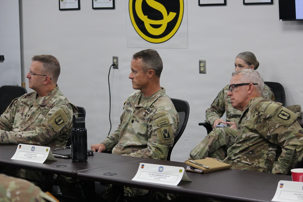 218th Regimental Training Battalion hosts OCS VIP Day