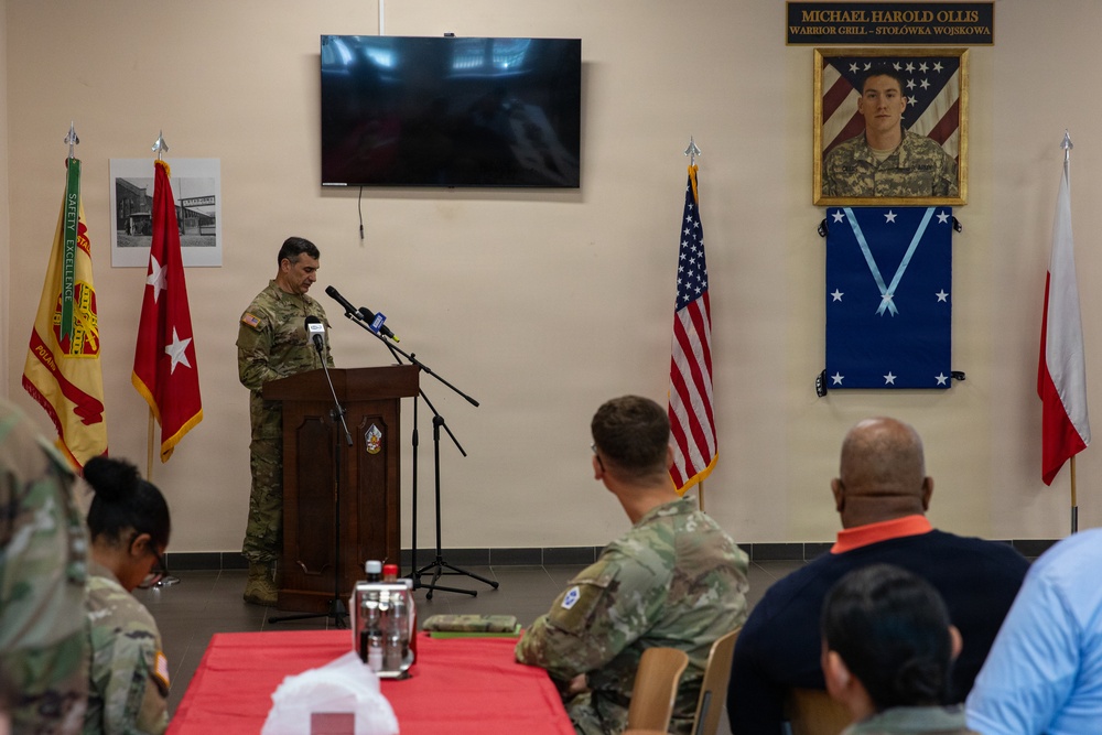 Ollis Warrior Grill Rededicated, Celebrating Valor and Alliance in Poland