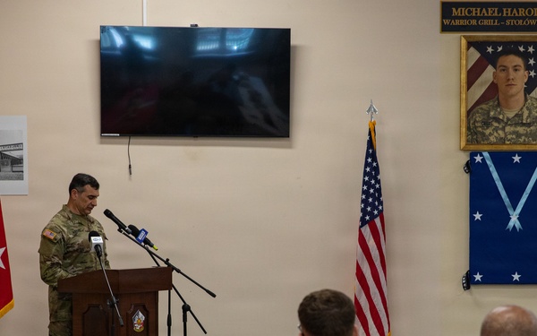 Ollis Warrior Grill Rededicated, Celebrating Valor and Alliance in Poland
