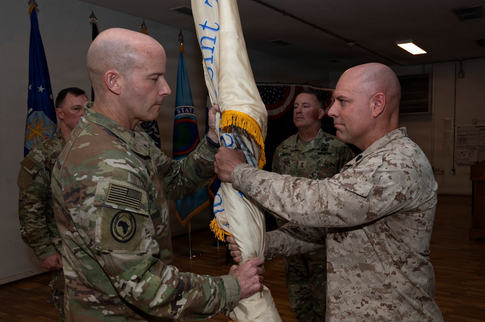 CJTF-HOA CG Change of Command