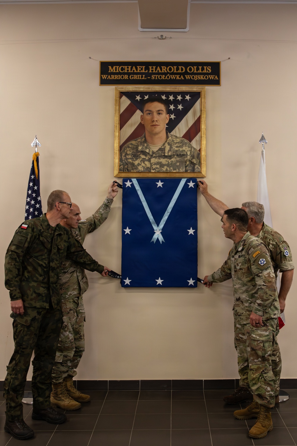 Ollis Warrior Grill Rededicated, Celebrating Valor and Alliance in Poland