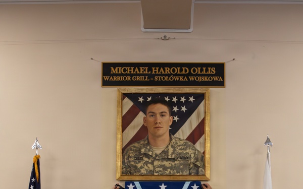 Ollis Warrior Grill Rededicated, Celebrating Valor and Alliance in Poland