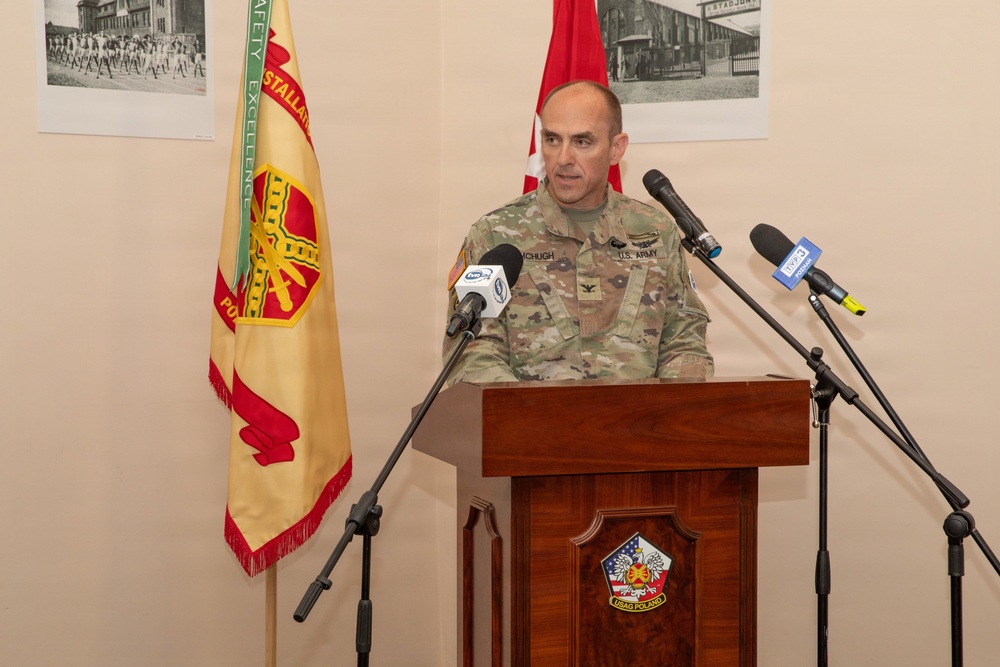 Warrior Grill Rededicated, Celebrating Valor and Alliance in Poland.