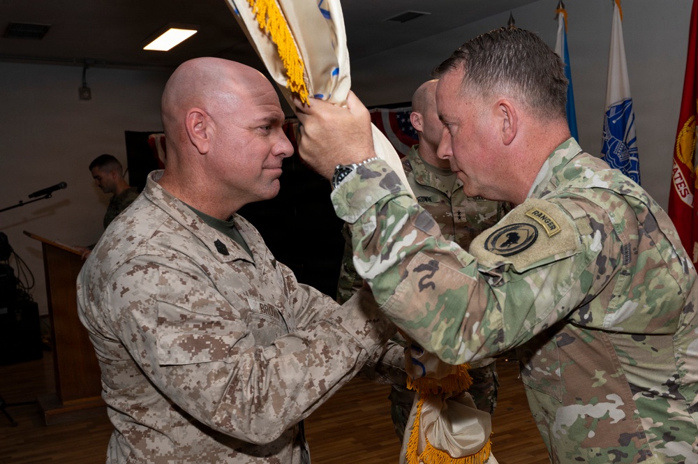 CJTF-HOA CG Change of Command