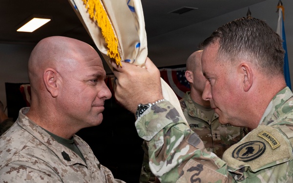 CJTF-HOA CG Change of Command