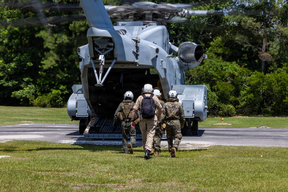 26th Marine Expeditionary Unit's Type Commander's Amphibious Training | Commanding Officer Embark