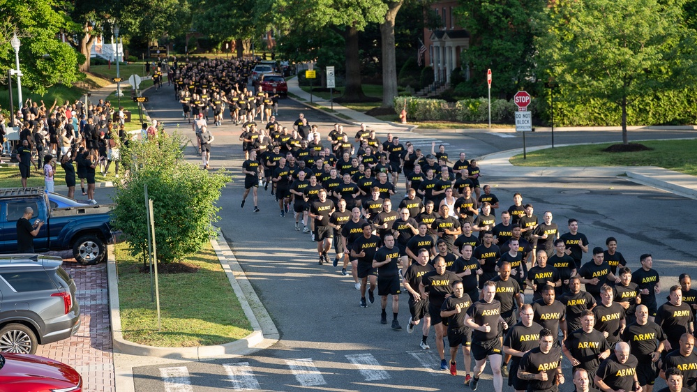 Army 251st Birthday Run
