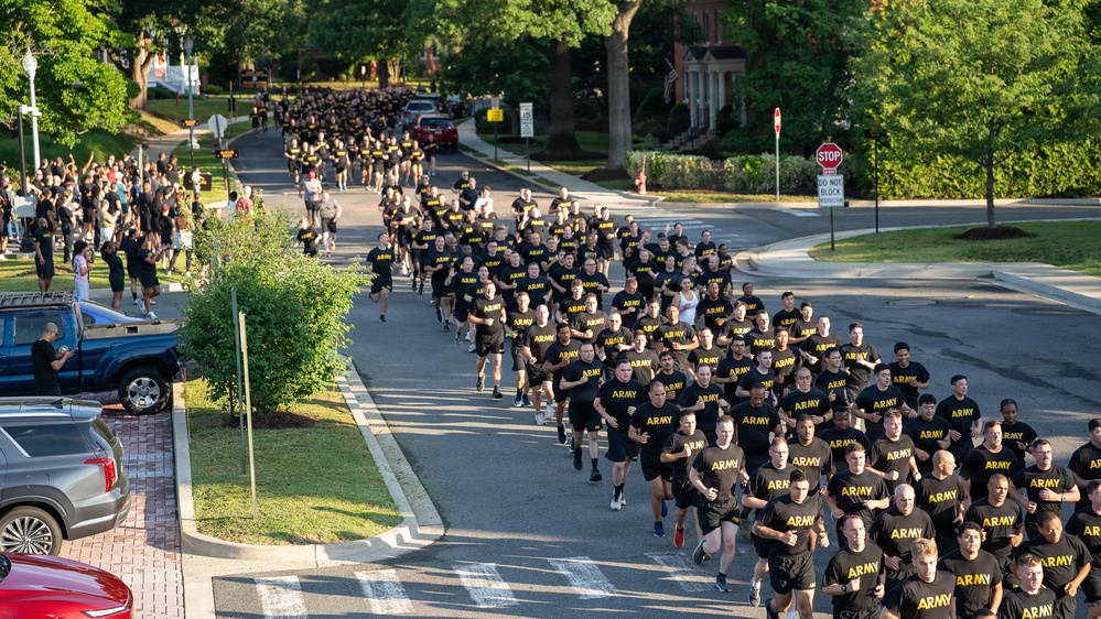 Army 251st Birthday Run