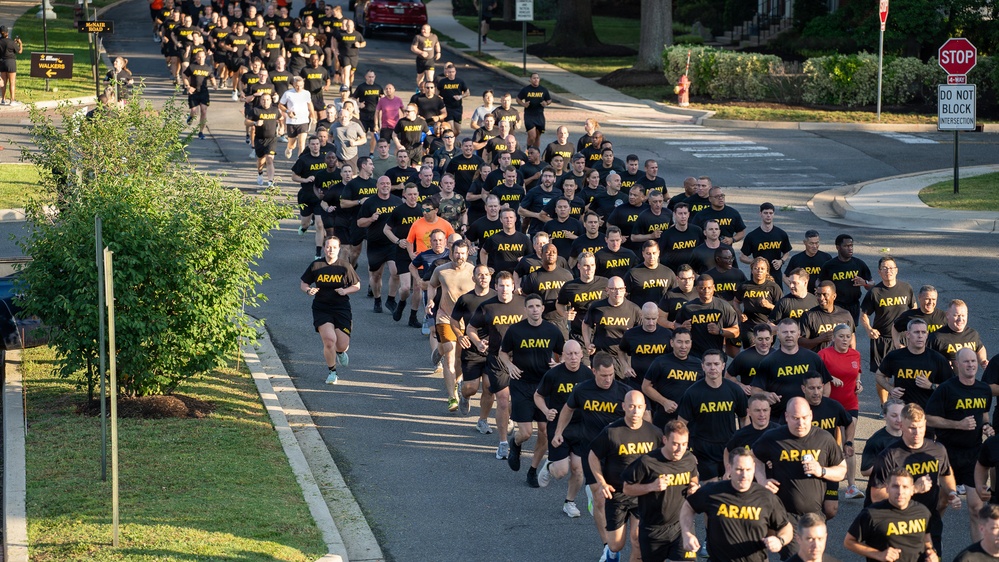 Army 251st Birthday Run