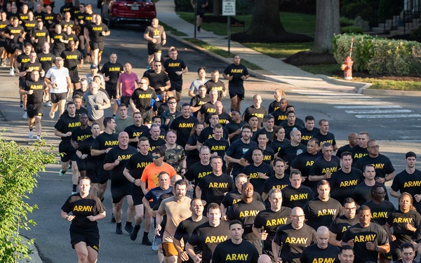 Army 251st Birthday Run
