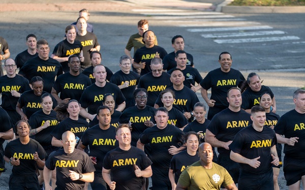 Army 251st Birthday Run