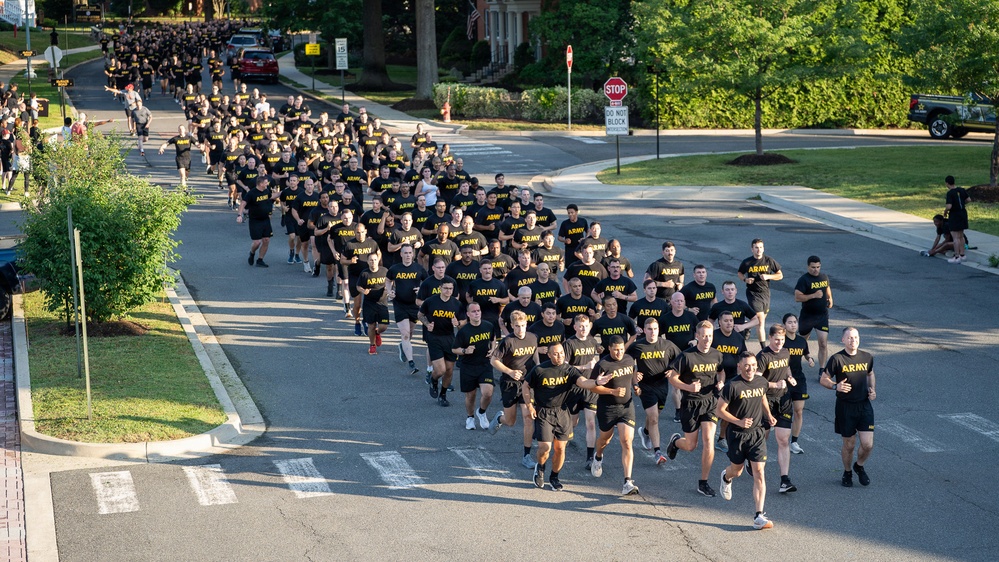 Army 251st Birthday Run