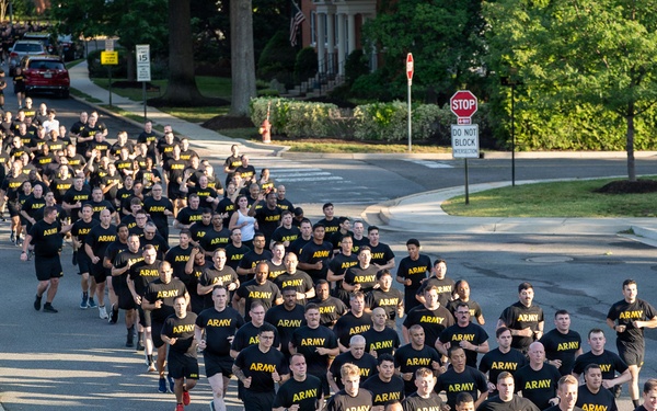 Army 251st Birthday Run