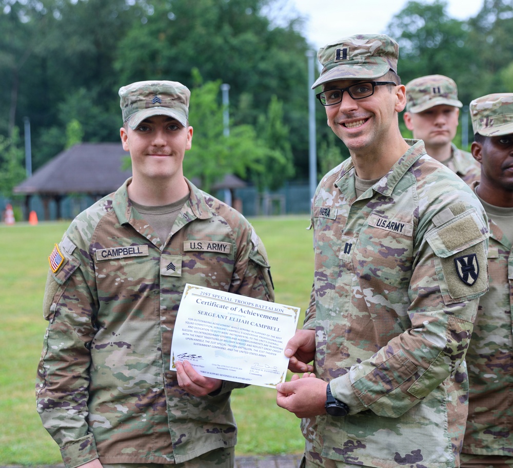 21st Special Troops Battalion Award Ceremony