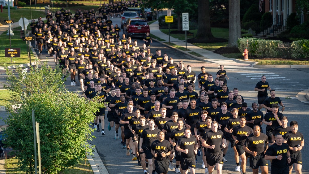 Army 251st Birthday Run