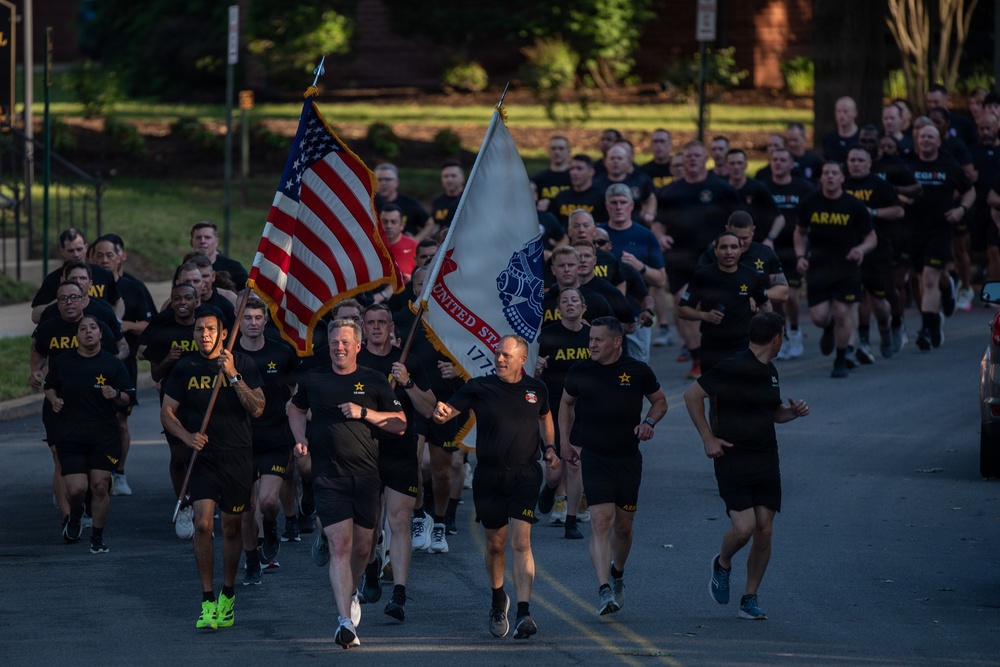 Army 251st Birthday Run