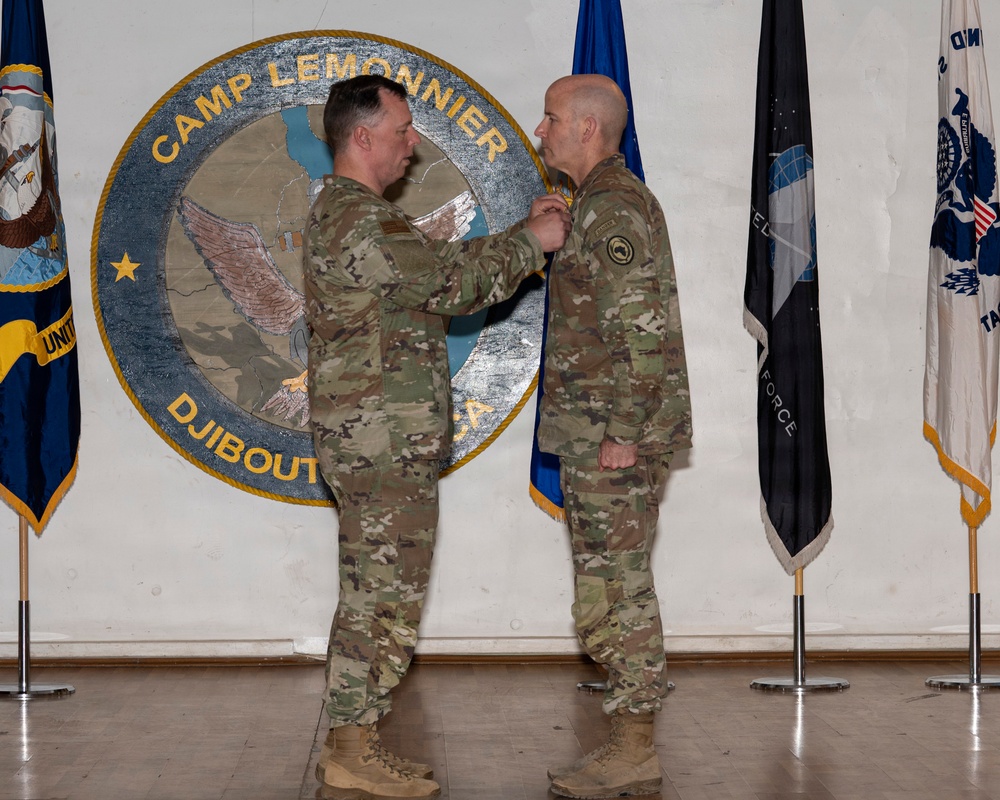 CJTF-HOA CG Change of Command
