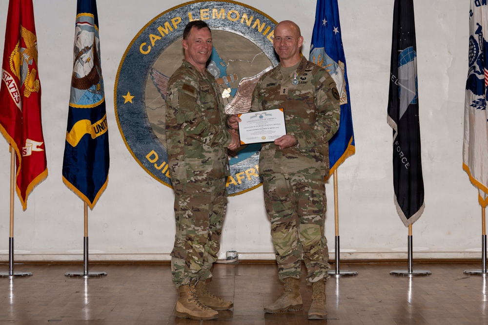CJTF-HOA CG Change of Command