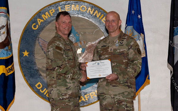 CJTF-HOA CG Change of Command