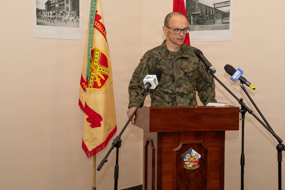Warrior Grill Rededicated, Celebrating Valor and Alliance in Poland.