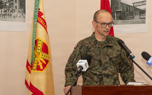 Warrior Grill Rededicated, Celebrating Valor and Alliance in Poland.