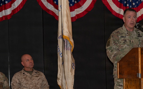 CJTF-HOA CG Change of Command