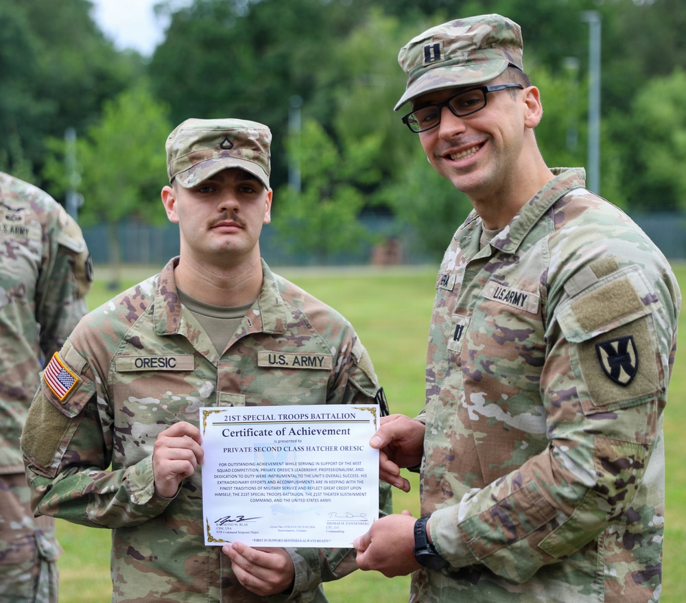 21st Special Troops Battalion Award Ceremony