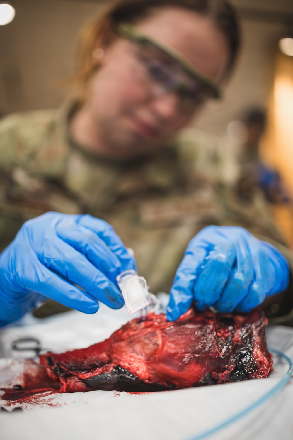 101st Air Refueling Wing Medical Group Enhances Combat Life Saving Skills Through Local Partnerships