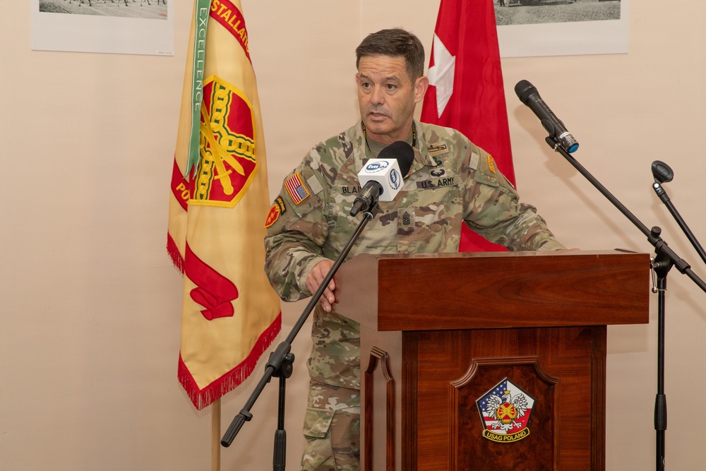 Warrior Grill Rededicated, Celebrating Valor and Alliance in Poland.