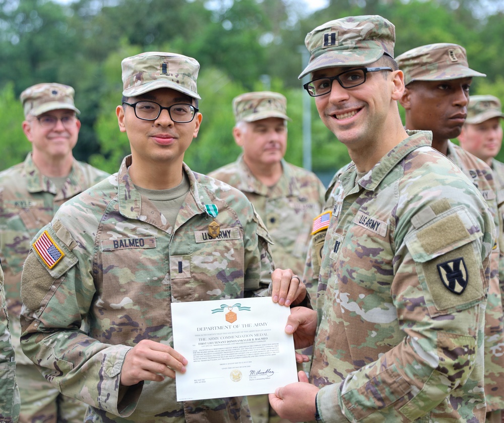 21st Special Troops Battalion Award Ceremony