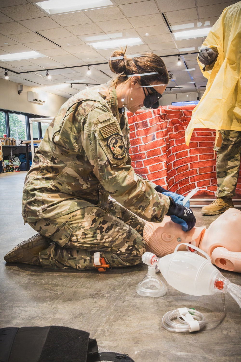 101st Air Refueling Wing Medical Group Enhances Combat Life Saving Skills Through Local Partnerships