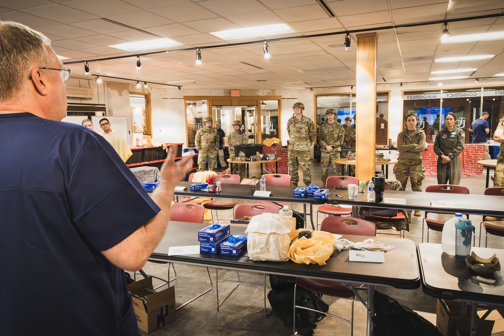 101st Air Refueling Wing Medical Group Enhances Combat Life Saving Skills Through Local Partnerships
