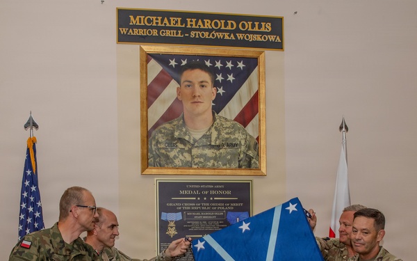 Ollis Warrior Grill Rededicated, Celebrating Valor and Alliance in Poland.