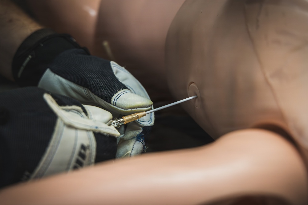 101st Air Refueling Wing Medical Group Enhances Combat Life Saving Skills Through Local Partnerships