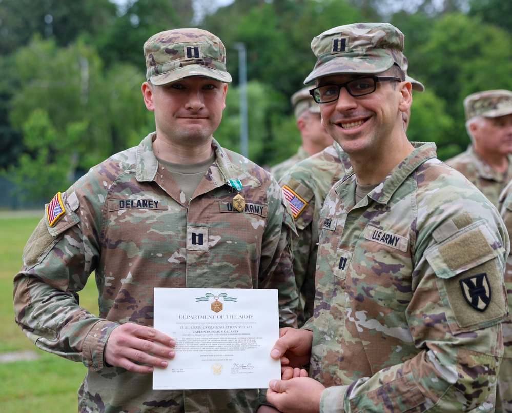 21st Special Troops Battalion Award Ceremony